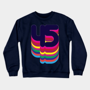 Rainbow 45 Crewneck Sweatshirt